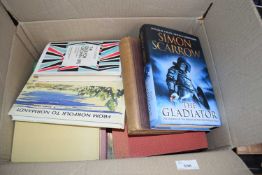 ONE BOX OF MIXED BOOKS