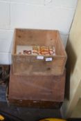 MIXED LOT VARIOUS SMALL WOODEN BOXES