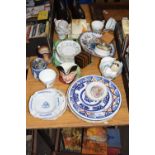 MIXED LOT OF ASSORTED CERAMICS