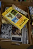 one box of various paperback books