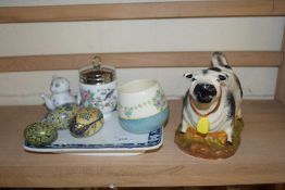 COW CREAMER AND OTHER ASSORTED ITEMS