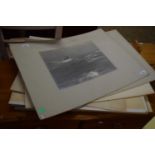 Charles Edwin Wanless (circa 1875-1938), 12 black and white photographs, seascapes etc, assorted