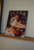REPRODUCTION PEARS SOAP ADVERTISING PICTURE