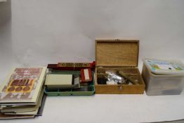 MIXED LOT VARIOUS TOOLS, MILITARY RELATED BOOKS AND OTHER ITEMS