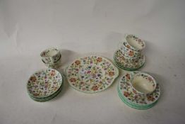 QUANTITY OF MINTON 'HADDON HALL' TABLE WARES