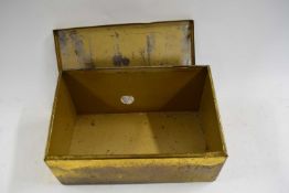 SMALL BRASS MOUNTED BOX