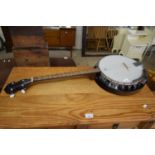 COUNTRYMAN BANJO WITH REMO WEATHERKING SKIN