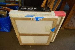 QUANTITY OF VARIOUS ARTISTS CANVASES, NEW CONDITION