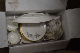 BOX OF ROYAL KENT TEA WARES