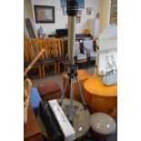 TASCO TELESCOPE ON TRIPOD TOGETHER WITH TWO FURTHER TRIPODS (3)