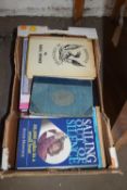 ONE BOX OF MIXED BOOKS