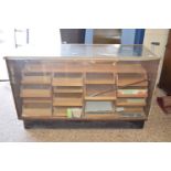 VINTAGE MULTI DRAWER HABERDASHERY SHOP CABINET