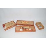 Vintage Cigarette cards inside cigarette packets and Cigar Boxes