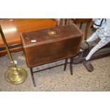 EDWARDIAN SUTHERLAND STYLE DROP LEAF TABLE, 51CM WIDE