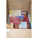 ONE BOX MIXED BOOKS