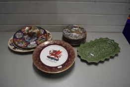 MIXED DECORATED PLATES TO INCLUDE SOME ORIENTAL EDITIONS