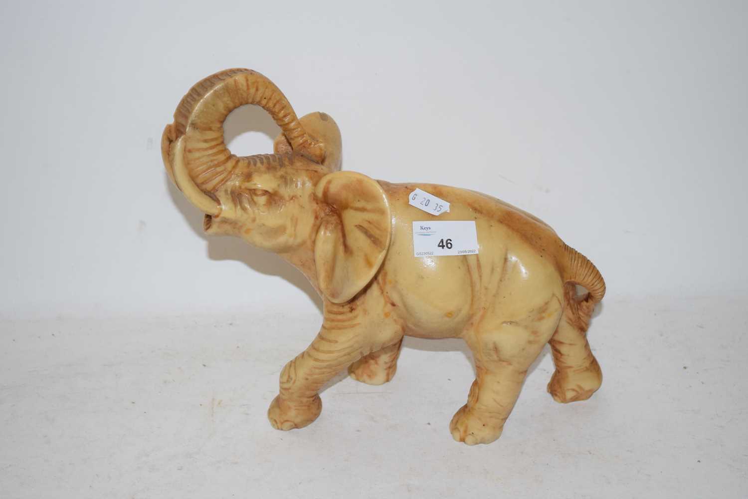 RESIN MODEL ELEPHANT (A/F)