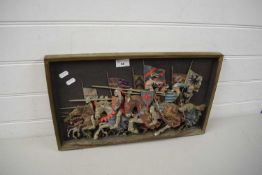 MARCUS REPLICAS WALL PLAQUE 'MEDIEVAL SOLDIERS'