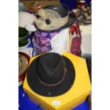 LADIES HATS, HAT BOXES ETC