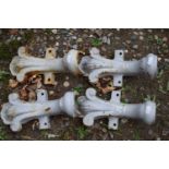 Set of four cast iron Bath feet/supports