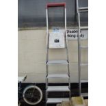 Hailo four rung step ladder