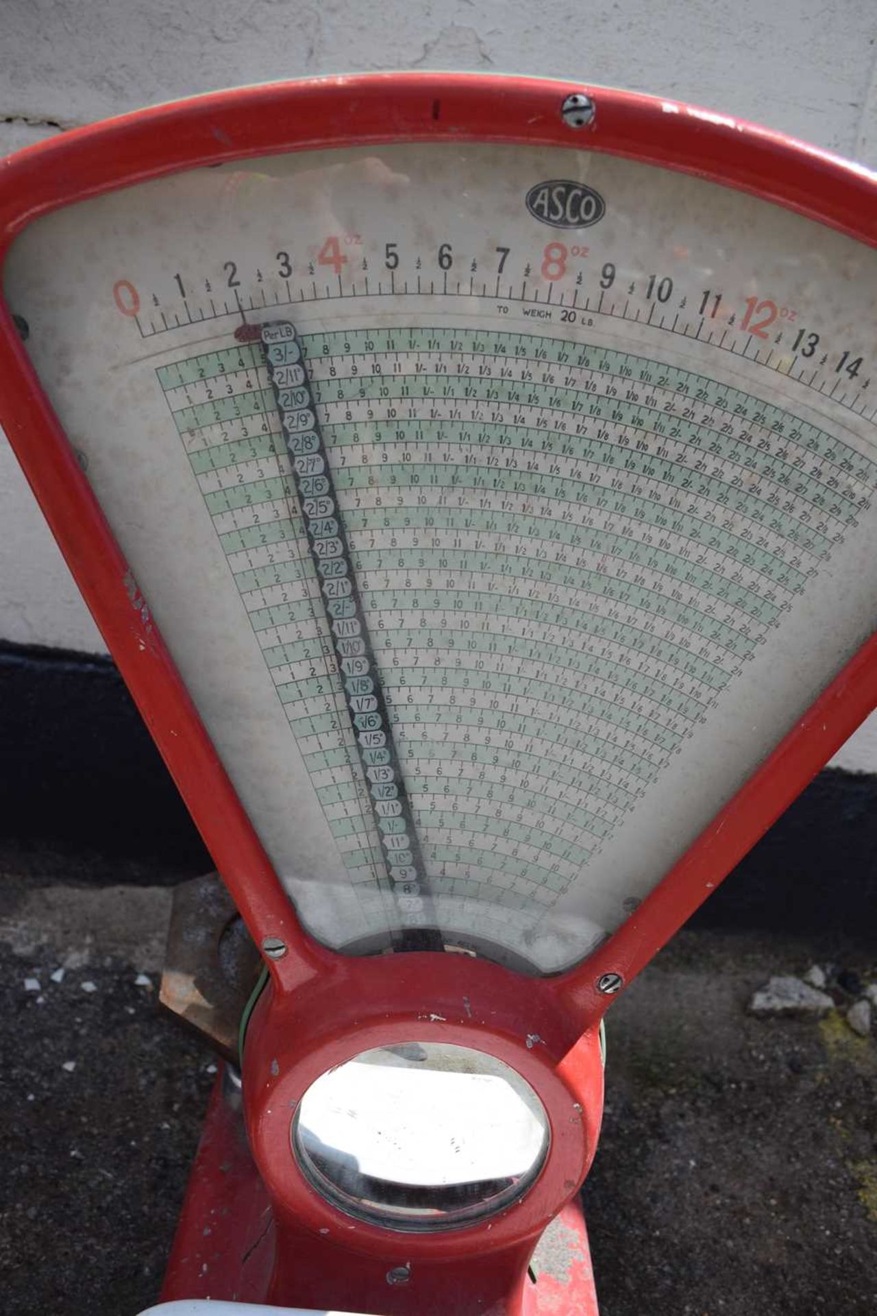 broadheath ASCO Manchester scales including weights - Image 2 of 2