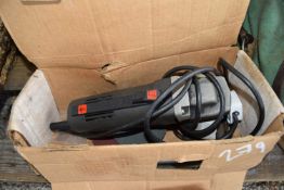 Boxed Black & Decker angle grinder