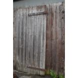 Set of stable doors