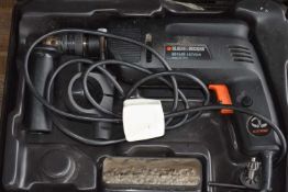 Black & Decker corded drill