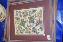 THREE NEEDLEWORK PICTURES