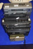 MIXED LOT: 5 RADIOS TO INCLUDE:FIDELITY BATTERY SAVER (1981) 01659, SKYLEADER 3 BAND RADIO (1981),