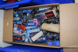 BOX OF VARIOUS RADIO VALVES