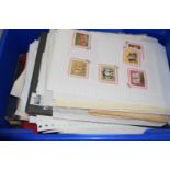 BOX OF VARIOUS WORLD STAMPS