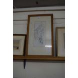 EARLY 20TH CENTURY SCHOOL, STUDY OF EUCALYPTUS LEAVES, WATERCOLOUR, F/G, UNSIGNED