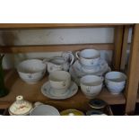 QUANTITY OF BURGESS AND LEIGH TEA WARES