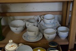 QUANTITY OF BURGESS AND LEIGH TEA WARES