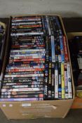 BOX OF DVDS