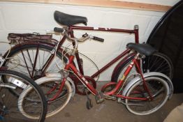 VINTAGE RALEIGH GENTS BIKE AND A PUCH BIKE (A/F) (2)