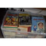 BOX OF MIXED BOOKS TO INCLUDE CHILDREN'S ANNUALS
