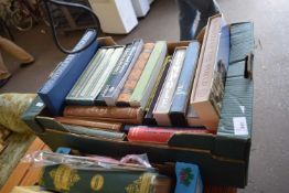 BOX OF MIXED FOLIO SOCIETY AND OTHER BOOKS
