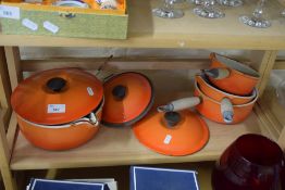 QUANTITY OF LE CREUSET SAUCEPANS