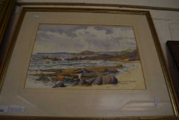 NOEL READ, 'BROADSANDS, THURLESTONE', WATERCOLOUR, F/G