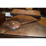 COPPER BED WARMING PAN