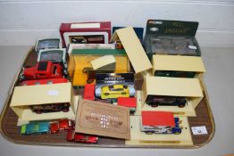 COLLECTION OF VARIOUS SMALL TOY VEHICLES TO INCLUDE CORGI