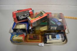 TRAY OF MIXED SMALL MODEL VEHICLES TO INCLUDE MATCHBOX AND OTHERS