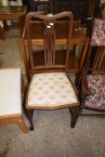 EDWARDIAN SIDE CHAIR