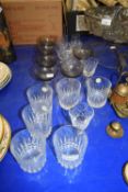 COLLECTION OF MIXED DRINKING GLASSES