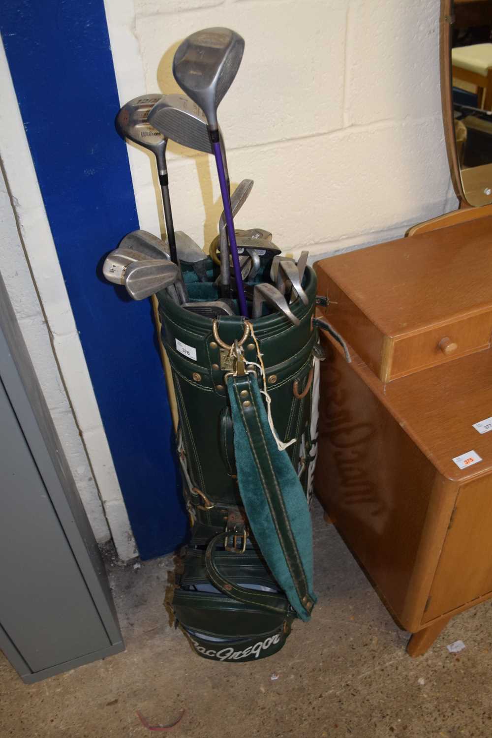 CASE OF VARIOUS GOLF CLUBS