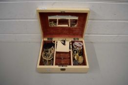 BOX OF MIXED COSTUME JEWELLERY