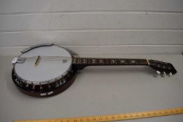 COUNTRYMAN BANJO WITH REMO SKIN